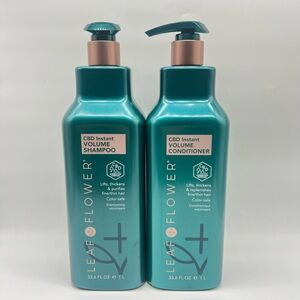 Leaf & Flower Instant Volume Shampoo & Conditioner 33.6 fl oz